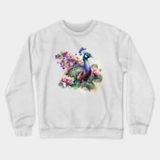 Peacock Crewneck Sweatshirt